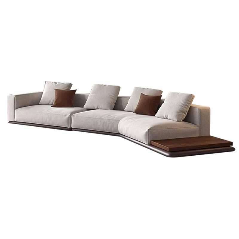 Large flat floor living room special-shaped sofa Italian minimalist horizon fabric sofa Italian corner designer furniture
Large flat floor living room special-shaped sofa Italian minimalist horizon fabric sofa Italian corner designer furniture