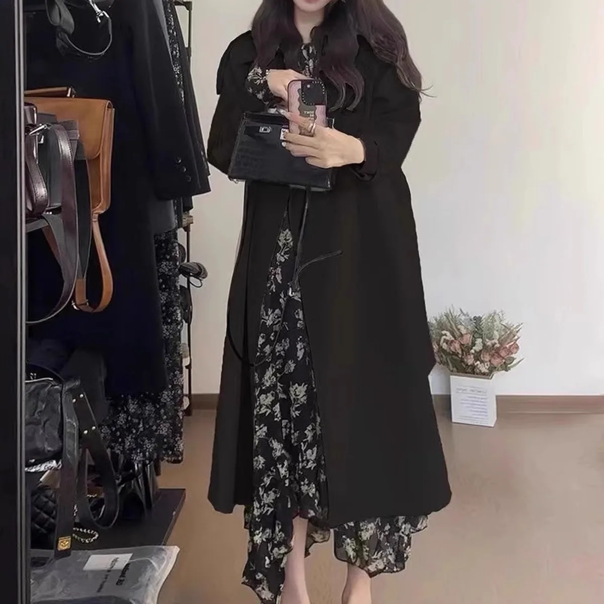 Тренч Водонепроницаемая женская одежда Вечерняя осень-зима Простая японская традиционная верхняя одежда Европейско-Американский
Тренч Водонепроницаемая женская одежда Вечерняя осень-зима Простая японская традиционная верхняя одежда Европейско-Американский