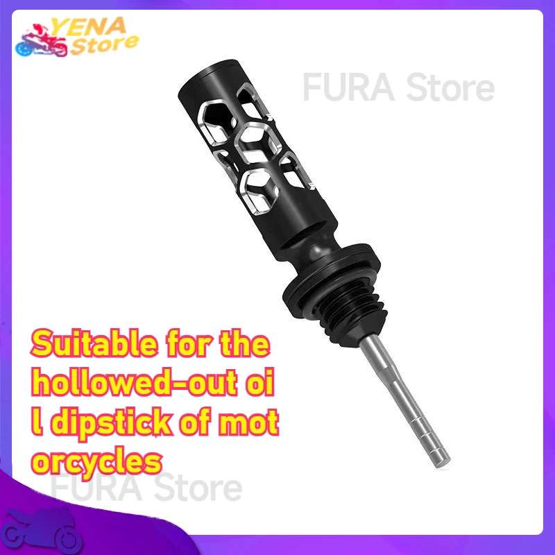 Motorcycle oil dipstick, motorcycle oil dipstick, engine oil gauge, easy to install CNC motorcycle parts
Motorcycle oil dipstick, motorcycle oil dipstick, engine oil gauge, easy to install CNC motorcycle parts