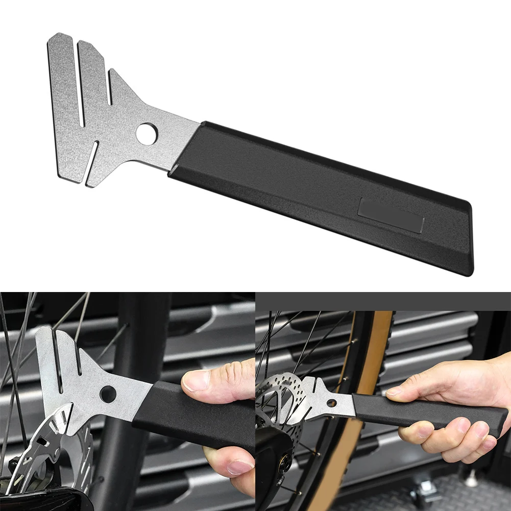For Bike Repair Bicycle Brake Tool Disc Brake Adjustment Tool Brake Disc Adjuster 5MM Thickened Stainless Steel Easy To Use
For Bike Repair Bicycle Brake Tool Disc Brake Adjustment Tool Brake Disc Adjuster 5MM Thickened Stainless Steel Easy To Use
