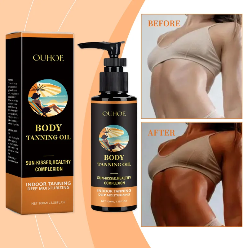 Hydrating Tanning Lotion - Summer Outdoor Beach Tanning, Bronzed Skin Gentle Moisturizing Tanning Oil Deep Nourishment
Hydrating Tanning Lotion - Summer Outdoor Beach Tanning, Bronzed Skin Gentle Moisturizing Tanning Oil Deep Nourishment