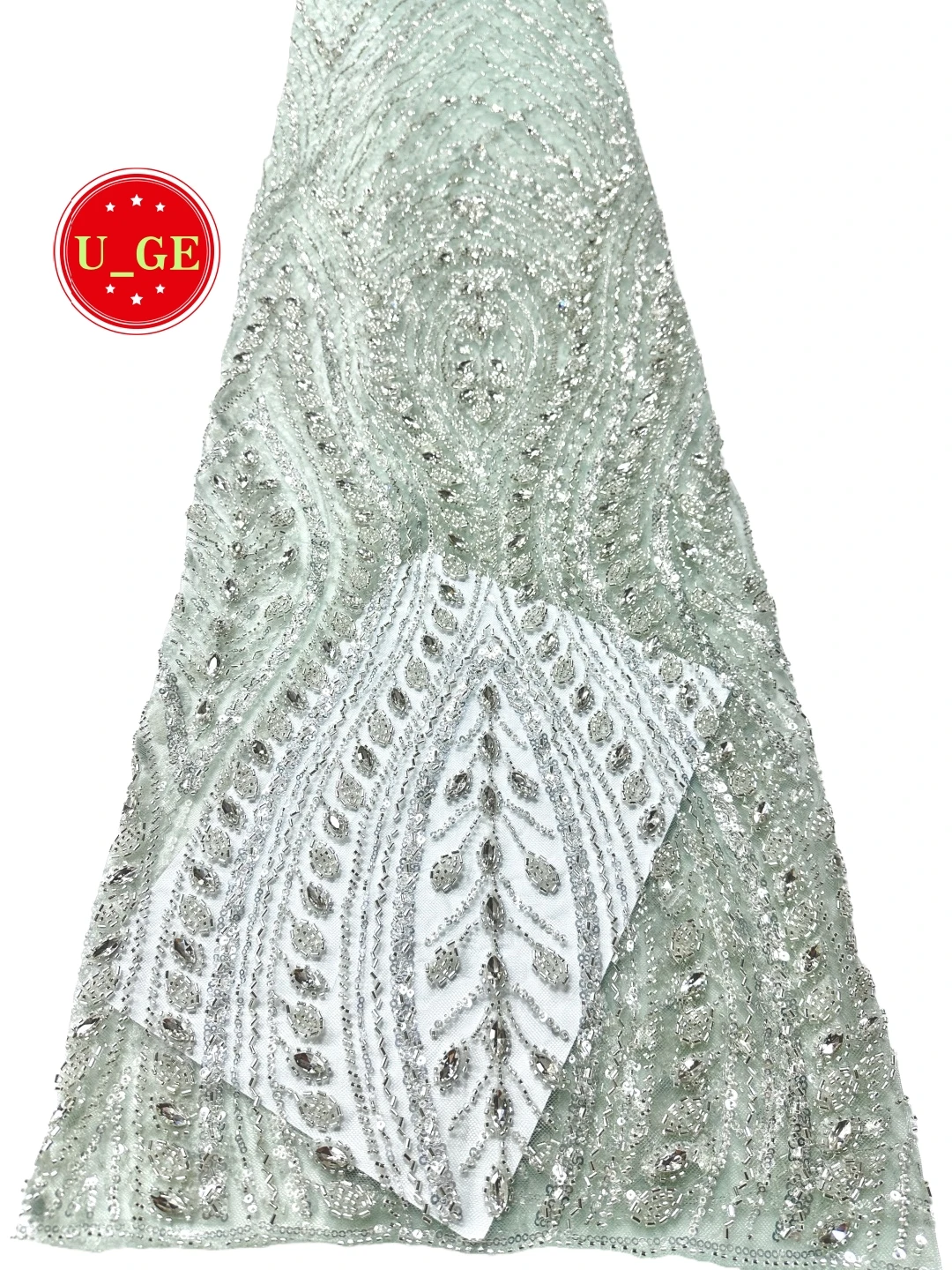 2026Luxury Soft Mesh Beaded Lace Fabric with BiggestStones–Elegant High-Quality Tube Lace for Wedding&Evening DressesU_GE8536
2026Luxury Soft Mesh Beaded Lace Fabric with BiggestStones–Elegant High-Quality Tube Lace for Wedding&Evening DressesU_GE8536