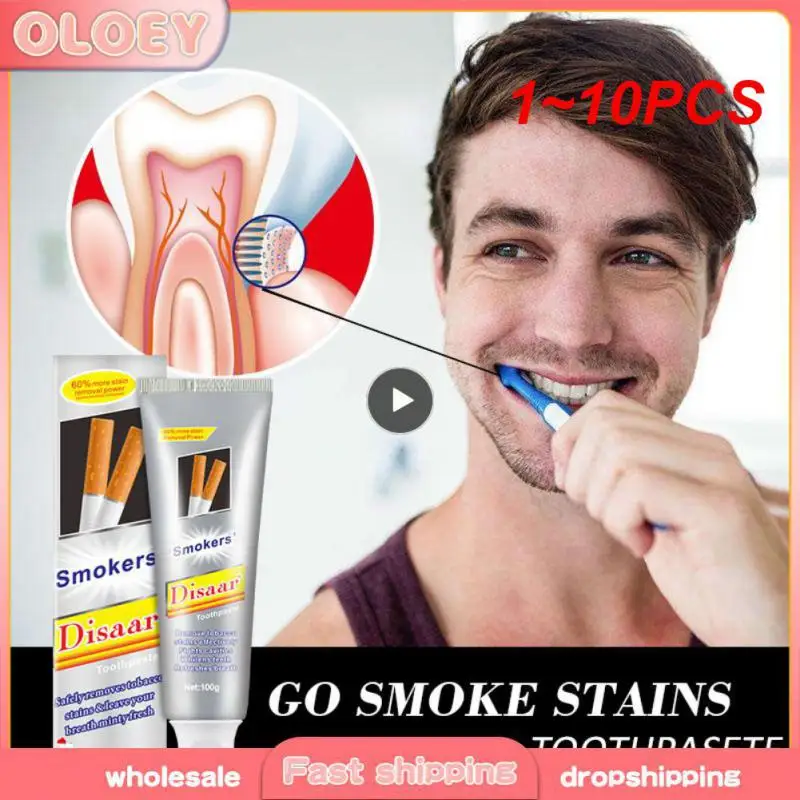 1~10PCS Toothpaste Removes Smoke Stains Tea Stains Coffee Stains Fresh Breath Improves Oral Hygiene Mild Teeth Whitening Beauty
1~10PCS Toothpaste Removes Smoke Stains Tea Stains Coffee Stains Fresh Breath Improves Oral Hygiene Mild Teeth Whitening Beauty