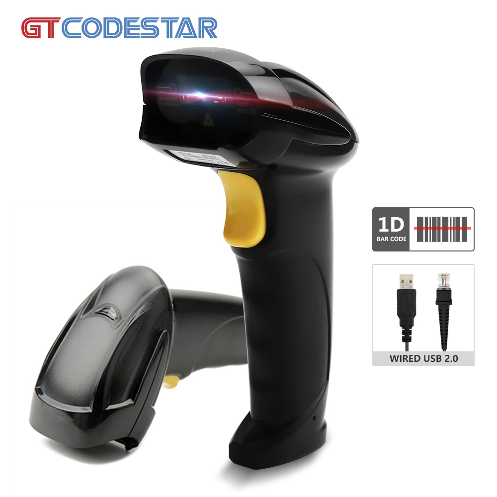 Портативный сканер штрих-кодов GTCODESTAR, USB, проводной лазерный сканер штрих-кодов 1D для экспресс-логистики
Портативный сканер штрих-кодов GTCODESTAR, USB, проводной лазерный сканер штрих-кодов 1D для экспресс-логистики