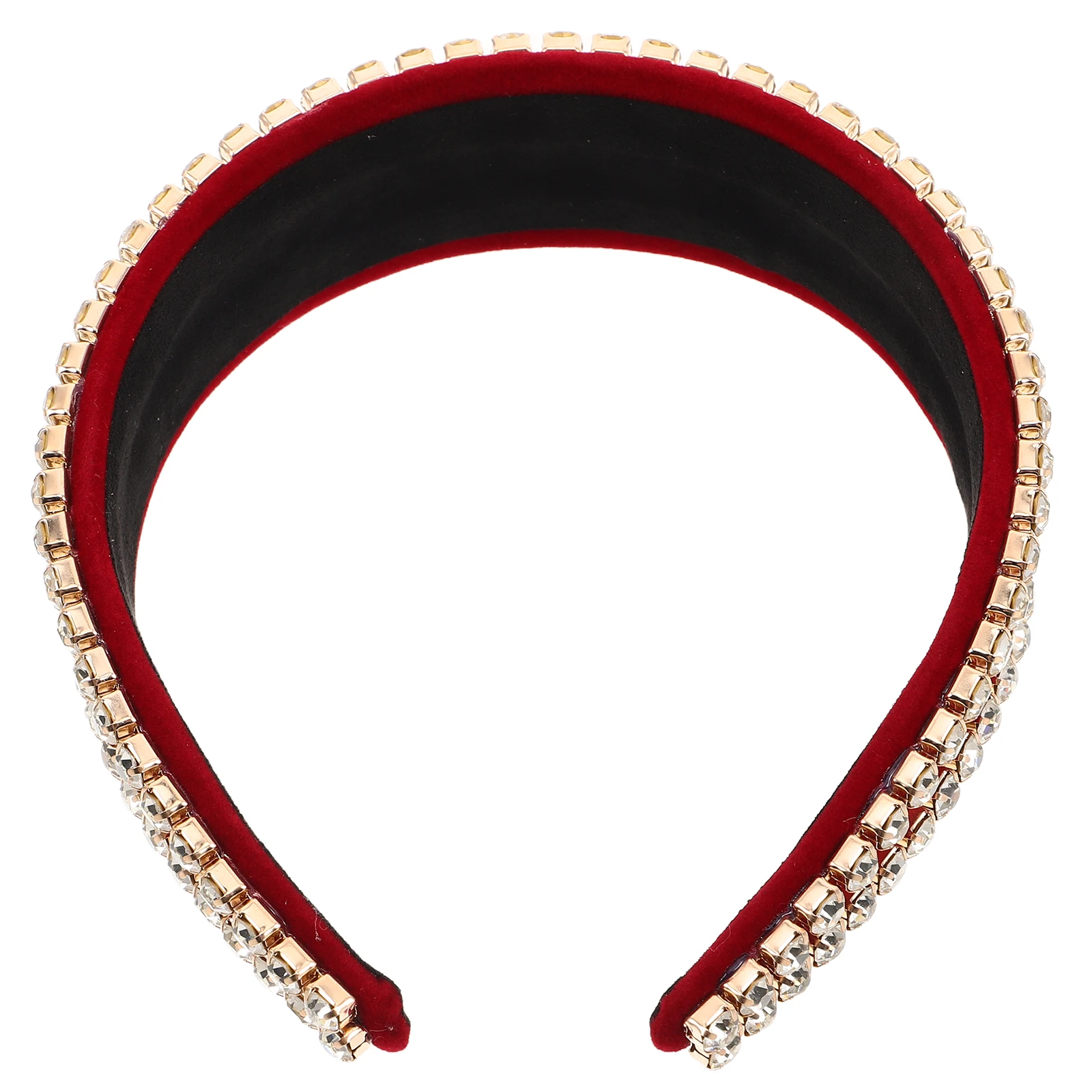 Wide Brim Headbands Rhinestone Golden Velvet Decorative Headband for Women Hair Accessories Comfortable Band Fits All Hairstyles
Wide Brim Headbands Rhinestone Golden Velvet Decorative Headband for Women Hair Accessories Comfortable Band Fits All Hairstyles