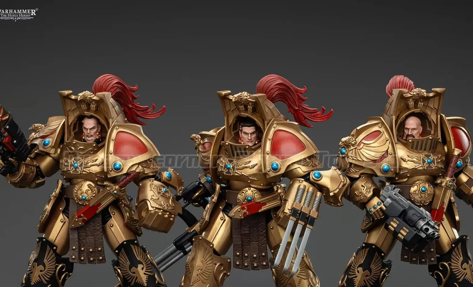 【In Stock】H13.7cm JOYTOY Warhammer 40K Legio Custodes Aquilon Terminator Squad 3PCS 1/18 Action Figure
【In Stock】H13.7cm JOYTOY Warhammer 40K Legio Custodes Aquilon Terminator Squad 3PCS 1/18 Action Figure