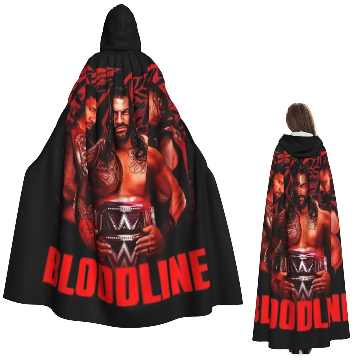 Wrestler Roman Reigns Wrestling Long Hooded Cloak Witch Medieval Costume Cosplay Cape HalloweenCoat Adult Unisex
Wrestler Roman Reigns Wrestling Long Hooded Cloak Witch Medieval Costume Cosplay Cape HalloweenCoat Adult Unisex