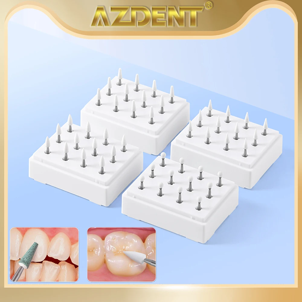 12pcs AZDENT Dental Polisher White Stone Flame Cone Round Shape Polishing Tool Composites Porcelain Dentistry Instrument
12pcs AZDENT Dental Polisher White Stone Flame Cone Round Shape Polishing Tool Composites Porcelain Dentistry Instrument