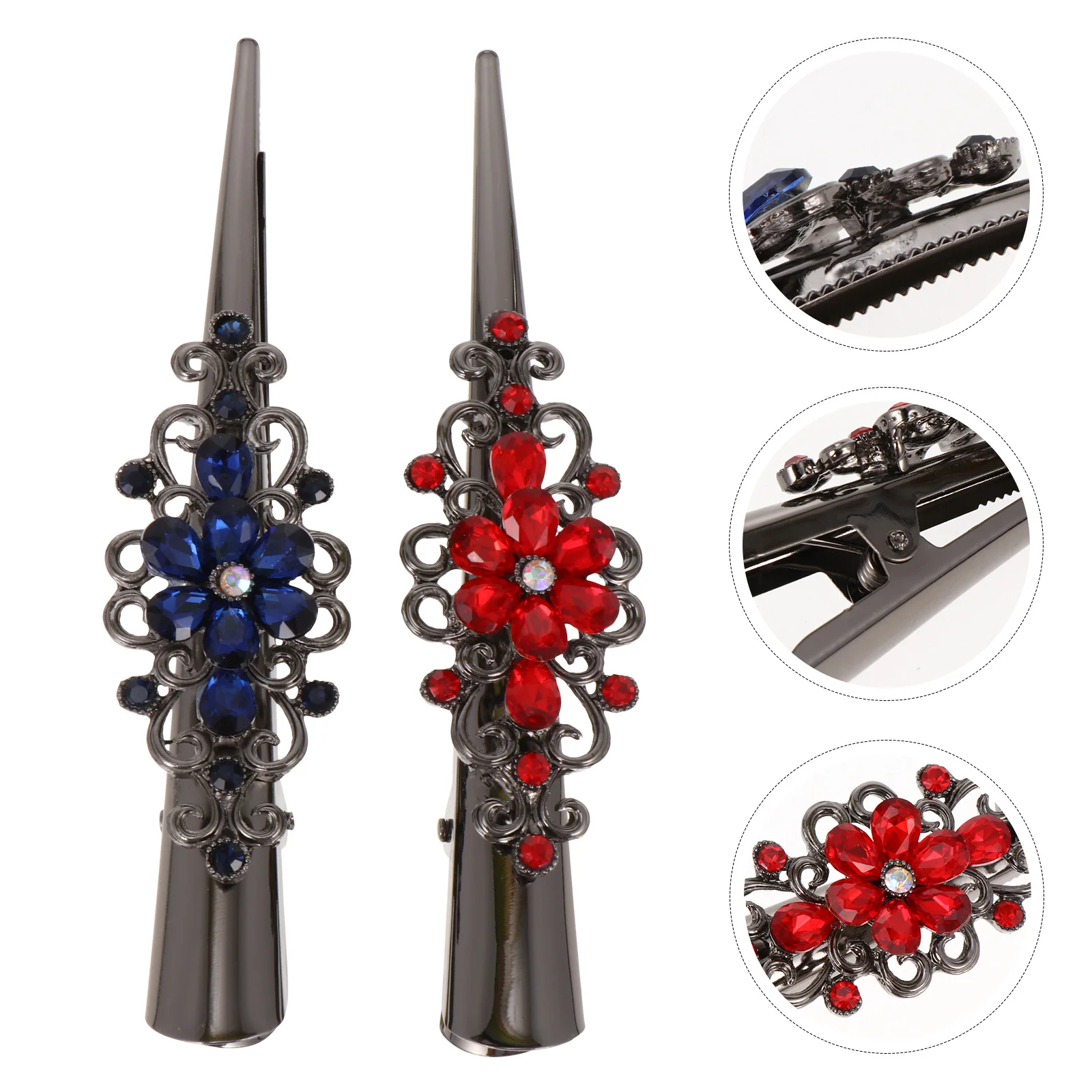 2 Pcs Horn Clip Hair Accessories Headdress Accessory Kit Women Hairpin Humidifier Rhinestone Bride Barrette Mini
2 Pcs Horn Clip Hair Accessories Headdress Accessory Kit Women Hairpin Humidifier Rhinestone Bride Barrette Mini