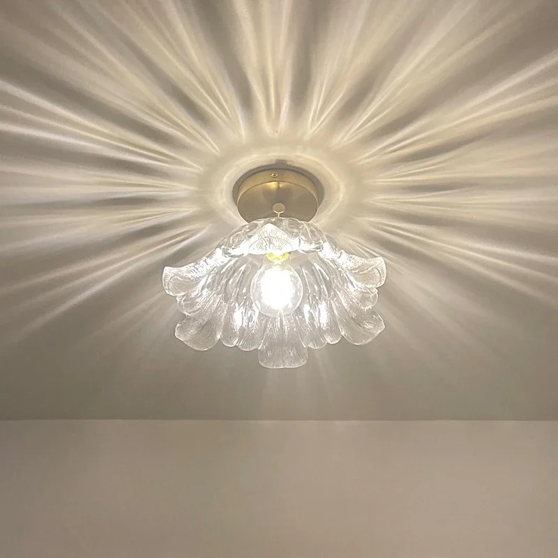 Passageway Ceiling Light Popular Balcony Hallway Entrance Foyer Dressing Room Flower Shaped Crystal Glass Lighting Fixture
Passageway Ceiling Light Popular Balcony Hallway Entrance Foyer Dressing Room Flower Shaped Crystal Glass Lighting Fixture