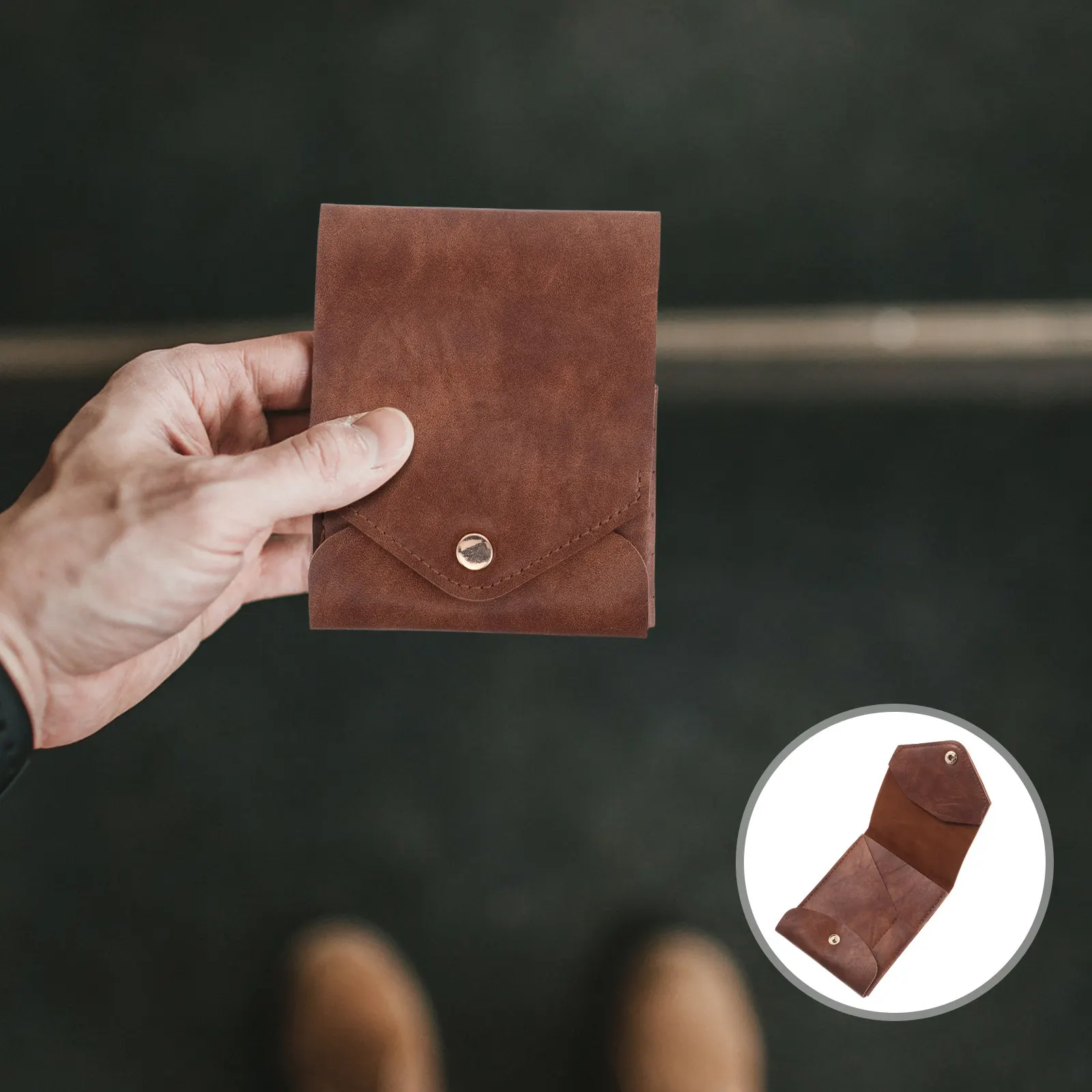 Тонкий унисекс-кошелек из ПУ для мужчин и женщин, компактный картхолдер с отделением для монет и купюр, удобный для путешествий, маленький размер
Тонкий унисекс-кошелек из ПУ для мужчин и женщин, компактный картхолдер с отделением для монет и купюр, удобный для путешествий, маленький размер