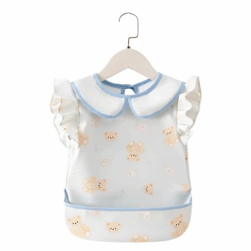 Short Sleeved Children's Sleeveless Apron Soft Lightweight Baby Feeding Bib Waterproof Double-strap Design Baby's Meal Bib
Short Sleeved Children's Sleeveless Apron Soft Lightweight Baby Feeding Bib Waterproof Double-strap Design Baby's Meal Bib