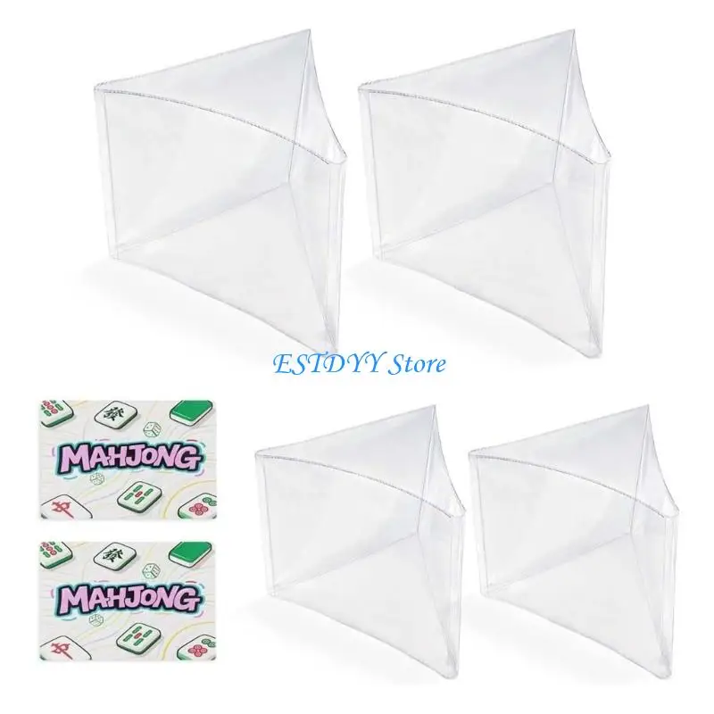 G6DE Clear PVC Mahjong Card Holders Protectors Features Waterproof Surfaces For Easy Cleaning And Hassle Frees Maintenance
G6DE Clear PVC Mahjong Card Holders Protectors Features Waterproof Surfaces For Easy Cleaning And Hassle Frees Maintenance