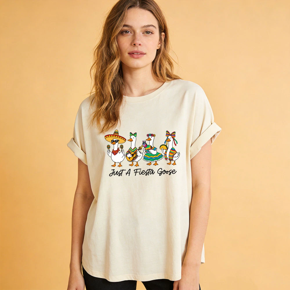 Just A Fiesta Goose Shirt Cute Cinco De Mayo Goose Tee Partying Goose T-shirt Funny Mexican Party Clothes Fiesta Party Outfit
Just A Fiesta Goose Shirt Cute Cinco De Mayo Goose Tee Partying Goose T-shirt Funny Mexican Party Clothes Fiesta Party Outfit