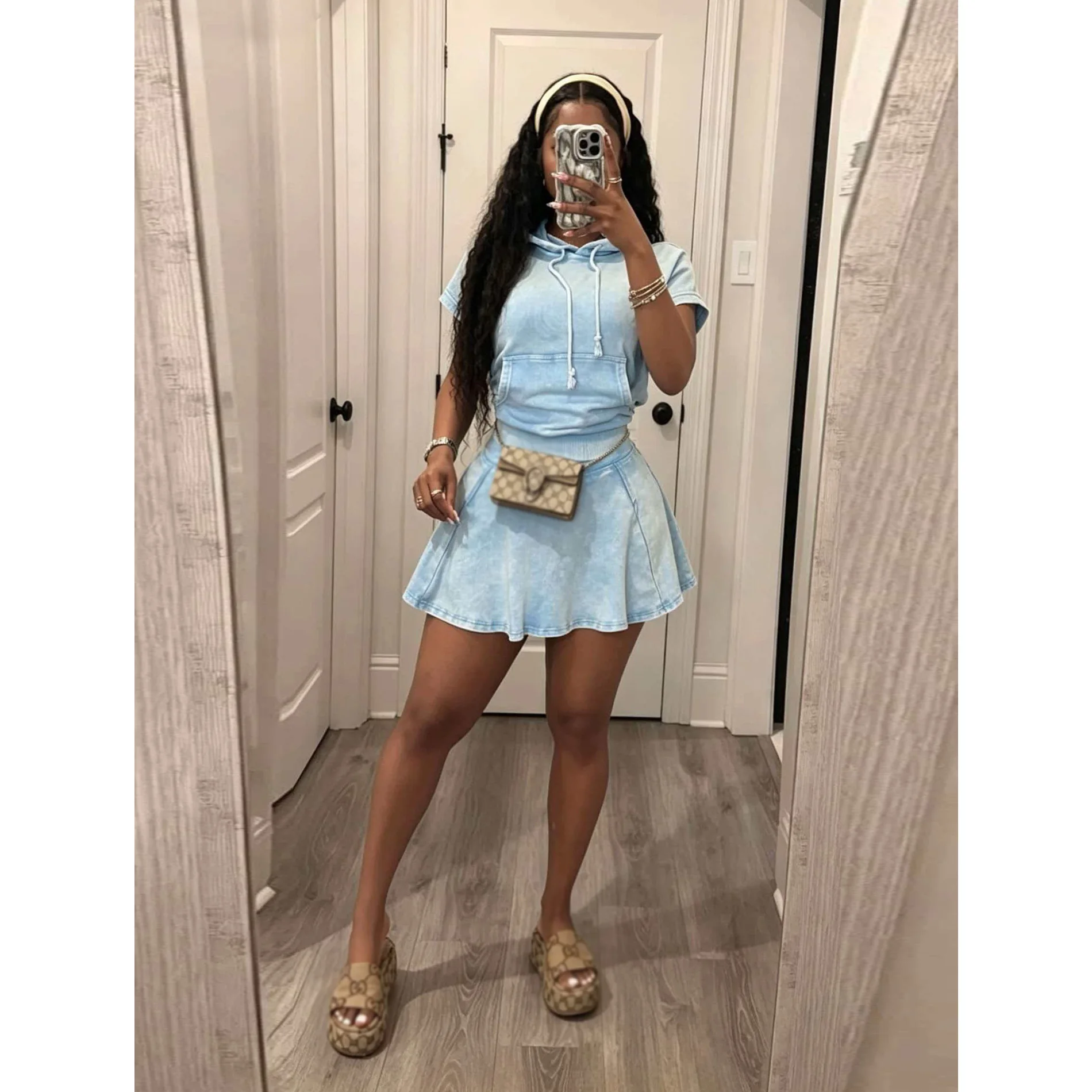 Cotton Hoodie Tops Dress Two Piece Sets 2026 Women Luxury Summer Clothes Party Dress Elegant 2 Piece Set Woman Club Outfit
Cotton Hoodie Tops Dress Two Piece Sets 2026 Women Luxury Summer Clothes Party Dress Elegant 2 Piece Set Woman Club Outfit
