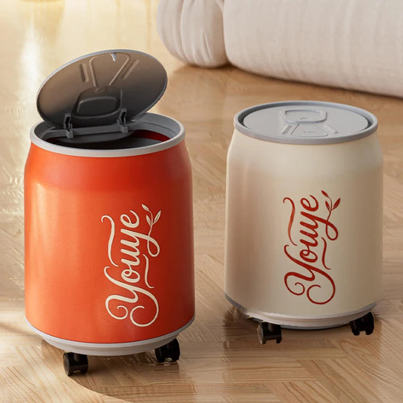 Movable Waste Bins Bathroom Kitchen Sealed Trash Can Portable One Touch Opening Wastebasket Minimalist Living Room Trash Bin
Movable Waste Bins Bathroom Kitchen Sealed Trash Can Portable One Touch Opening Wastebasket Minimalist Living Room Trash Bin