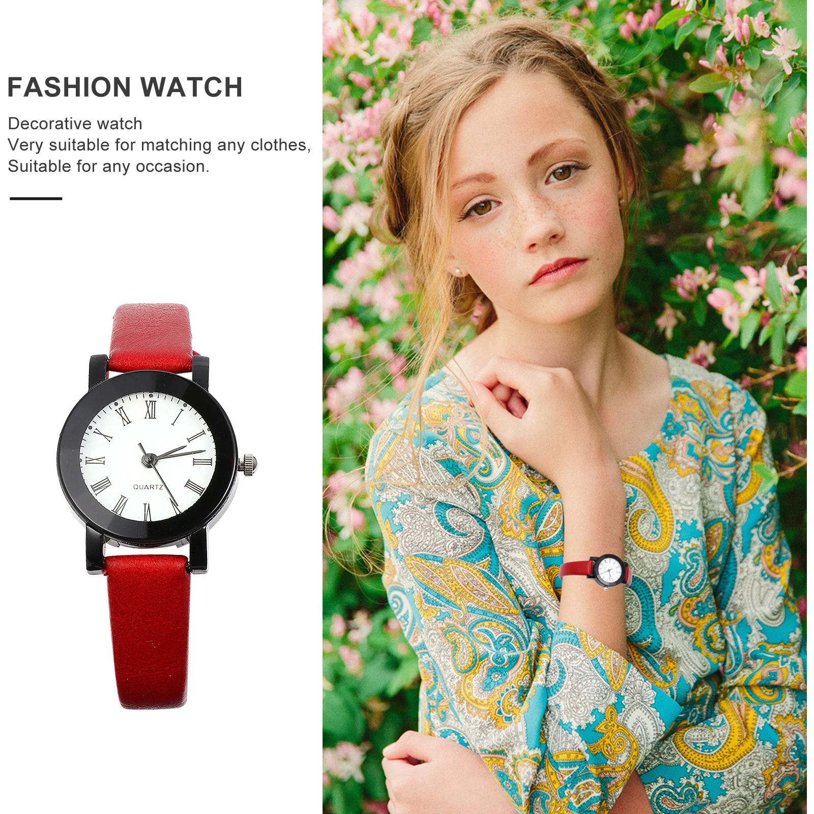 Strap Women Quartz Watch Casual Fashion Lady Wrist Durable Comfortable Adjustable Buckle Easy Time Reading
Strap Women Quartz Watch Casual Fashion Lady Wrist Durable Comfortable Adjustable Buckle Easy Time Reading