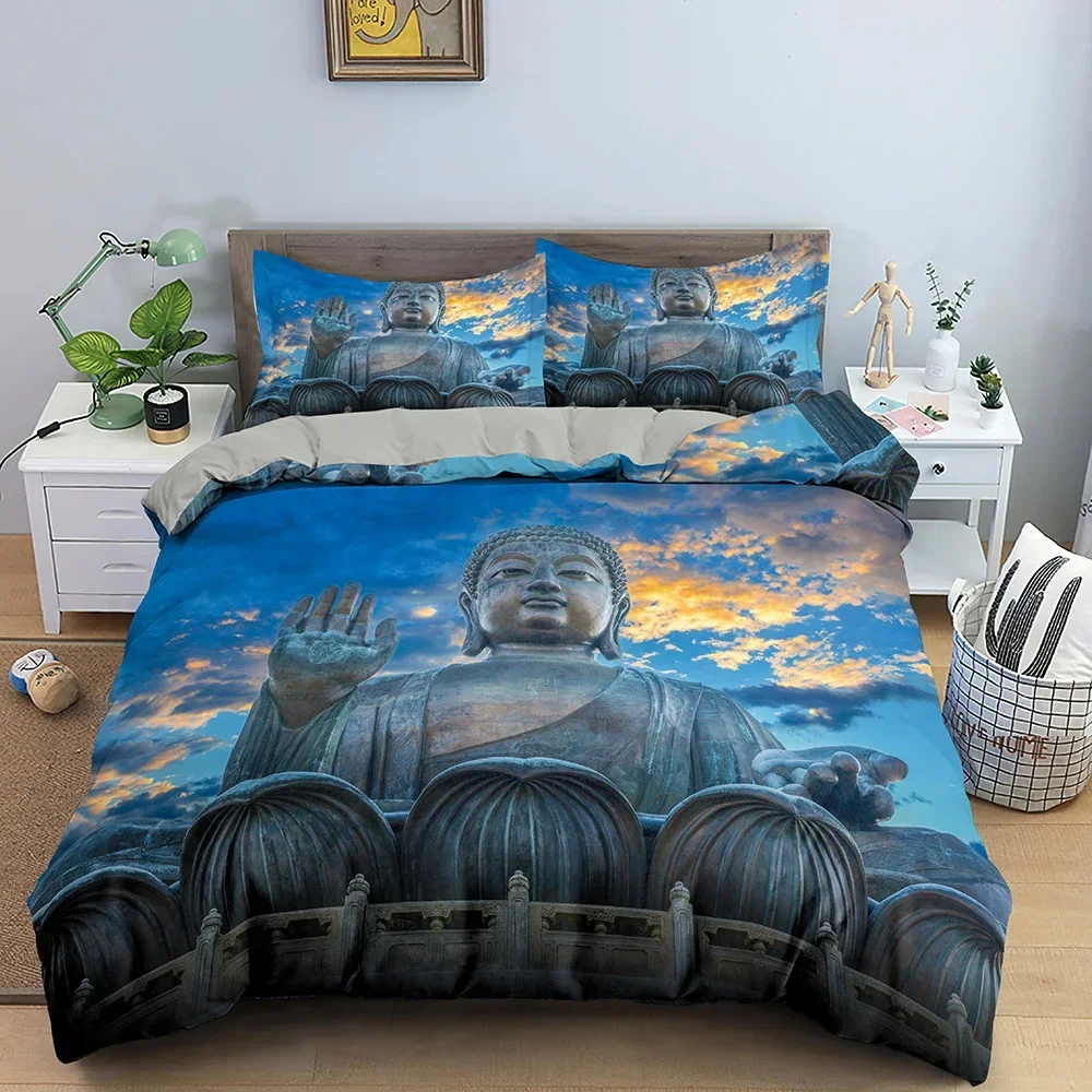 Buddha Bedding Set 3D Bodhisattva Duvet Cover Classical Comforter Covers With Pillowcase Double Queen Size Home Textile 2/3 PCS
Buddha Bedding Set 3D Bodhisattva Duvet Cover Classical Comforter Covers With Pillowcase Double Queen Size Home Textile 2/3 PCS