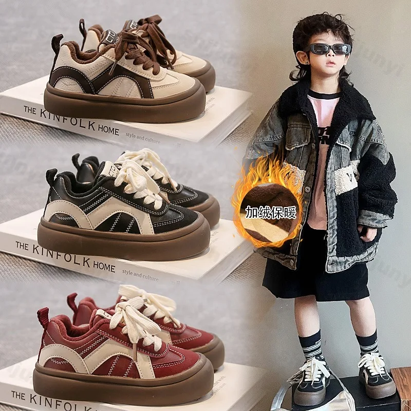 Детские повседневные кроссовки, зима 209, новая теплая спортивная обувь для бега в стиле ретро для мальчиков и девочек, детская нескользящая удобная хлопковая обувь
Детские повседневные кроссовки, зима 209, новая теплая спортивная обувь для бега в стиле ретро для мальчиков и девочек, детская нескользящая удобная хлопковая обувь