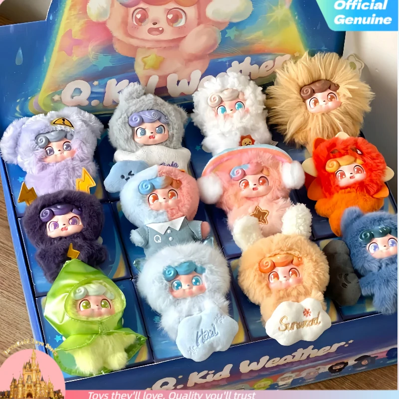 NEW Genuine Q Kid Weather Baby Series Blind Box Toys Plush Pendant Keychain Collectible Desk Decor Mystery Box Surprise Gifts
NEW Genuine Q Kid Weather Baby Series Blind Box Toys Plush Pendant Keychain Collectible Desk Decor Mystery Box Surprise Gifts