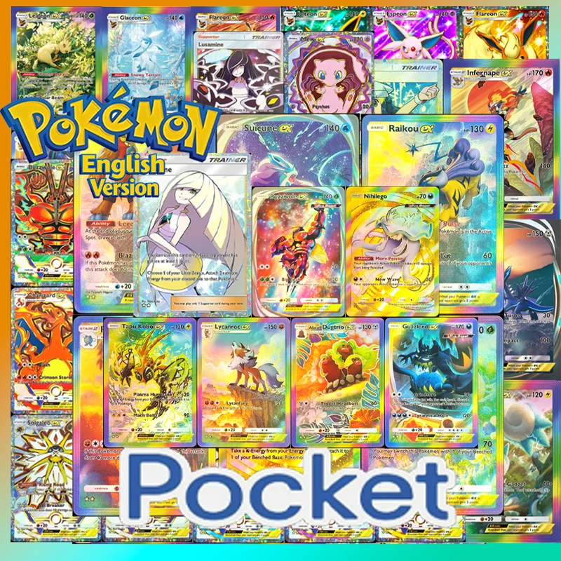 Коллекционные карты DIY Pokemon TCG (PTCG) серии Eevee, Deluxy, Pikachu, Mew, Mewtwo, Espeon, Charizard, Venusaur, Sylveon
Коллекционные карты DIY Pokemon TCG (PTCG) серии Eevee, Deluxy, Pikachu, Mew, Mewtwo, Espeon, Charizard, Venusaur, Sylveon