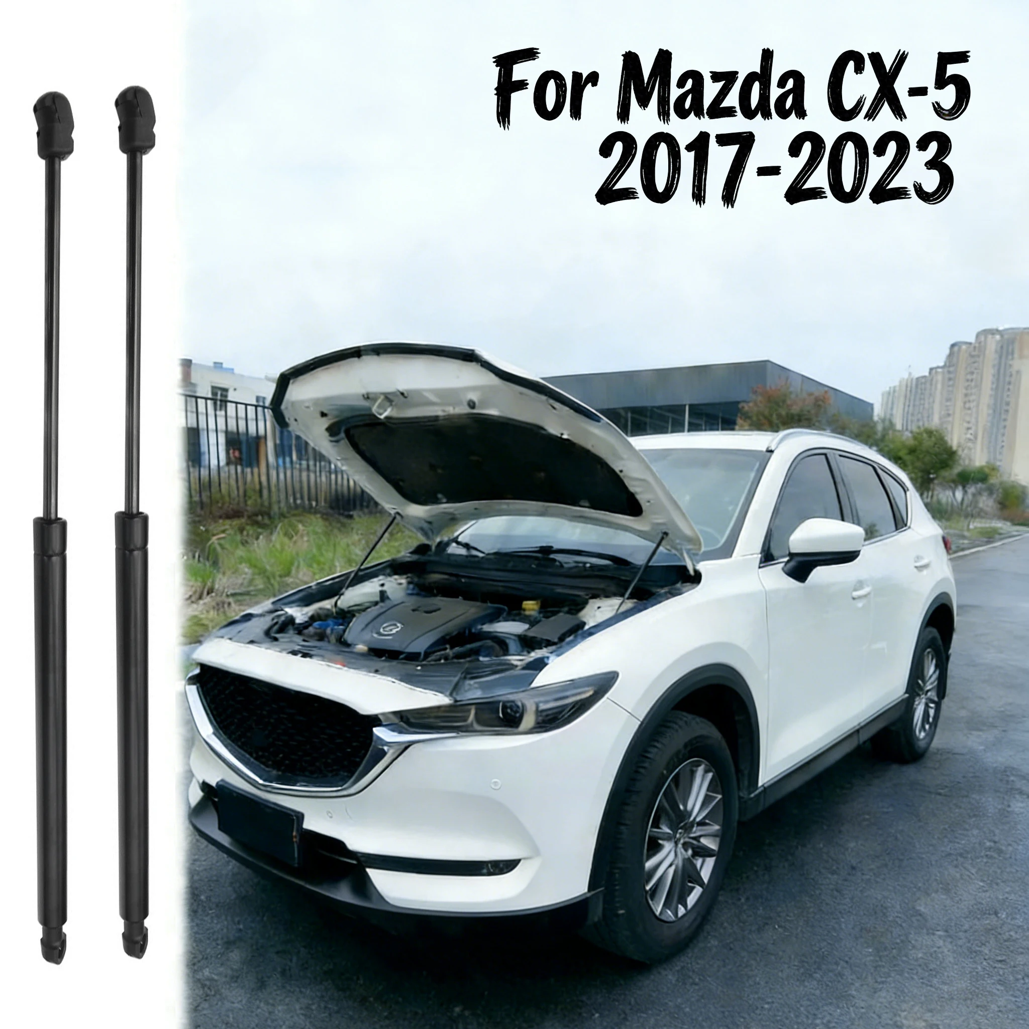 2pcs Car Front Bonnet Hood Lift Supports Engine Cover Hydraulic Gas Spring Struts Auto Accessories For Mazda CX-5 KF 2017-2023
2pcs Car Front Bonnet Hood Lift Supports Engine Cover Hydraulic Gas Spring Struts Auto Accessories For Mazda CX-5 KF 2017-2023