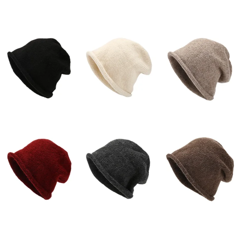 Women's Crimped Warm Wool Hats Versatile Stacking Hat Big Head Circumference Cold Hat Fashionable Knitted Hats
Women's Crimped Warm Wool Hats Versatile Stacking Hat Big Head Circumference Cold Hat Fashionable Knitted Hats
