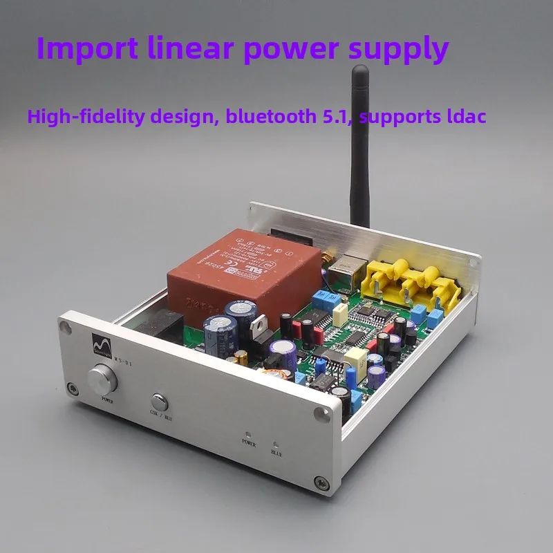 Домашний Hi-Fi аудиофильский Bluetooth-декодер QCC5125 Bluetooth 5.1 приемник без потерь APTX-HD/LDAC
Домашний Hi-Fi аудиофильский Bluetooth-декодер QCC5125 Bluetooth 5.1 приемник без потерь APTX-HD/LDAC