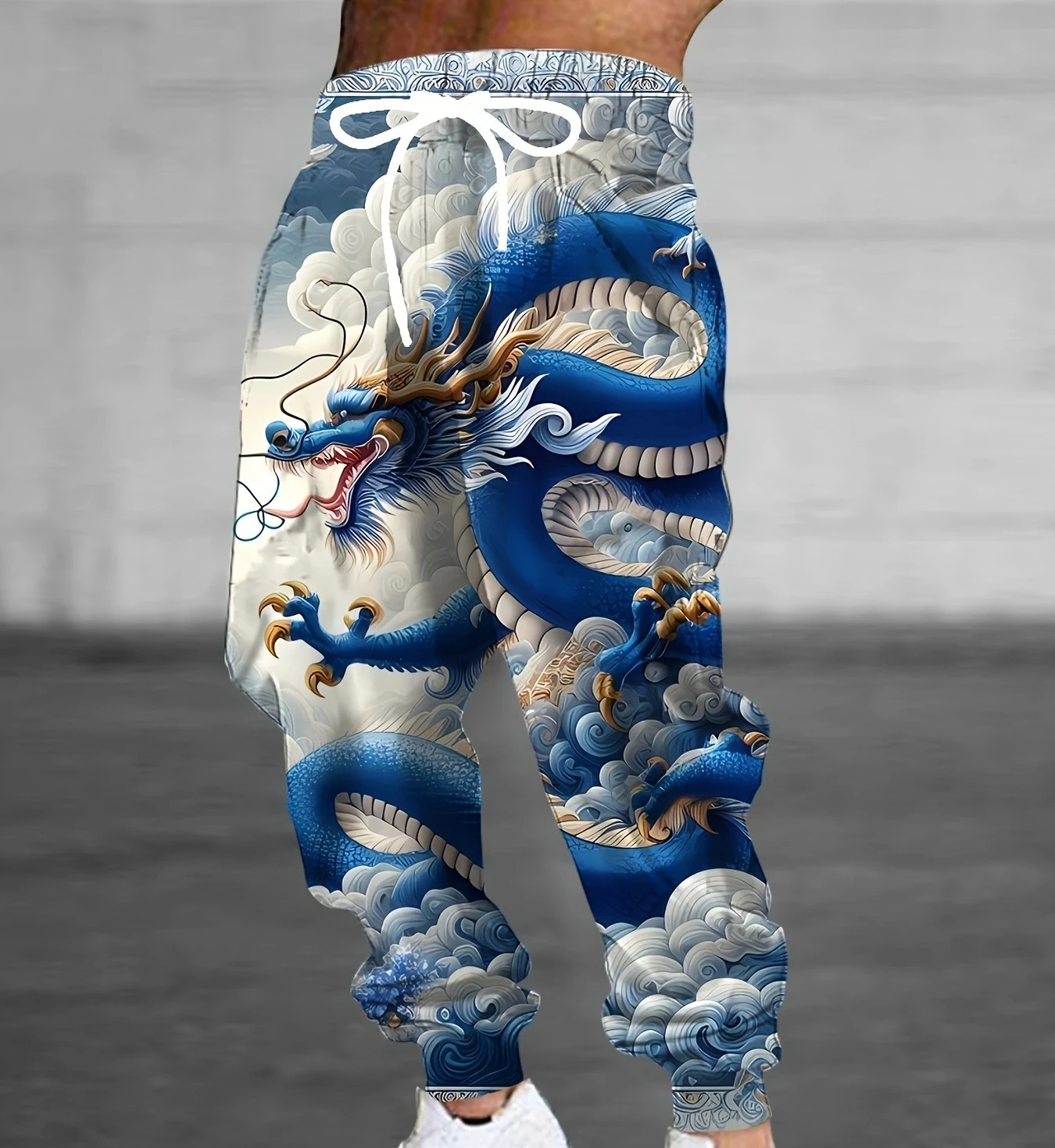 Hot Selling Styles, Atmospheric and Fashionable Men's 3D Blue Dragon Pattern Classic Fashion Retro Couple Pants
Hot Selling Styles, Atmospheric and Fashionable Men's 3D Blue Dragon Pattern Classic Fashion Retro Couple Pants