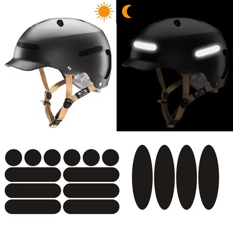Motorcycle Helmets Invisible Black Reflective Stickers Simple And Effective Reflective Tape Circle and Oval For Helmets Bikes
Motorcycle Helmets Invisible Black Reflective Stickers Simple And Effective Reflective Tape Circle and Oval For Helmets Bikes