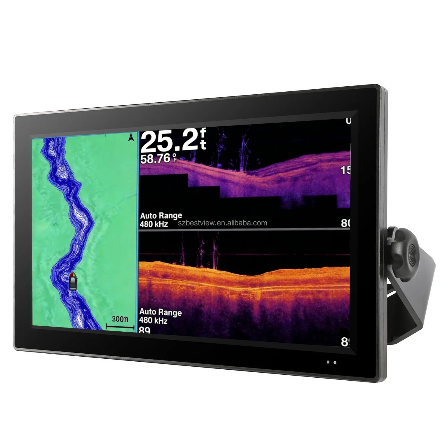 15.6 Inch Marine Monitor Via Gps Chartplotter System Display Outdoor Full Waterproof Anti-glare Coatings Sunlight Readability
15.6 Inch Marine Monitor Via Gps Chartplotter System Display Outdoor Full Waterproof Anti-glare Coatings Sunlight Readability