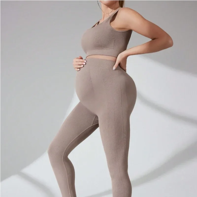 Бесшовный бюстгальтер для брюшного пресса, быстросохнущий бюстгальтер для тренировок, длинные брюки, комплект из двух предметов, костюм для йоги с высокой талией, комплект для беременных женщин, йога
Бесшовный бюстгальтер для брюшного пресса, быстросохнущий бюстгальтер для тренировок, длинные брюки, комплект из двух предметов, костюм для йоги с высокой талией, комплект для беременных женщин, йога