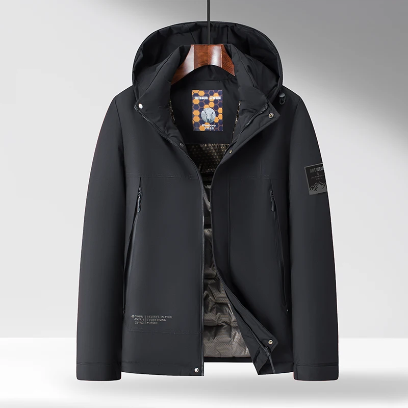 Winter Graphene Insulation Parkas Men's Windproof Sports Jacket High-Quality Athletic Windbreaker Detachable Hooded Jacket Male
Winter Graphene Insulation Parkas Men's Windproof Sports Jacket High-Quality Athletic Windbreaker Detachable Hooded Jacket Male