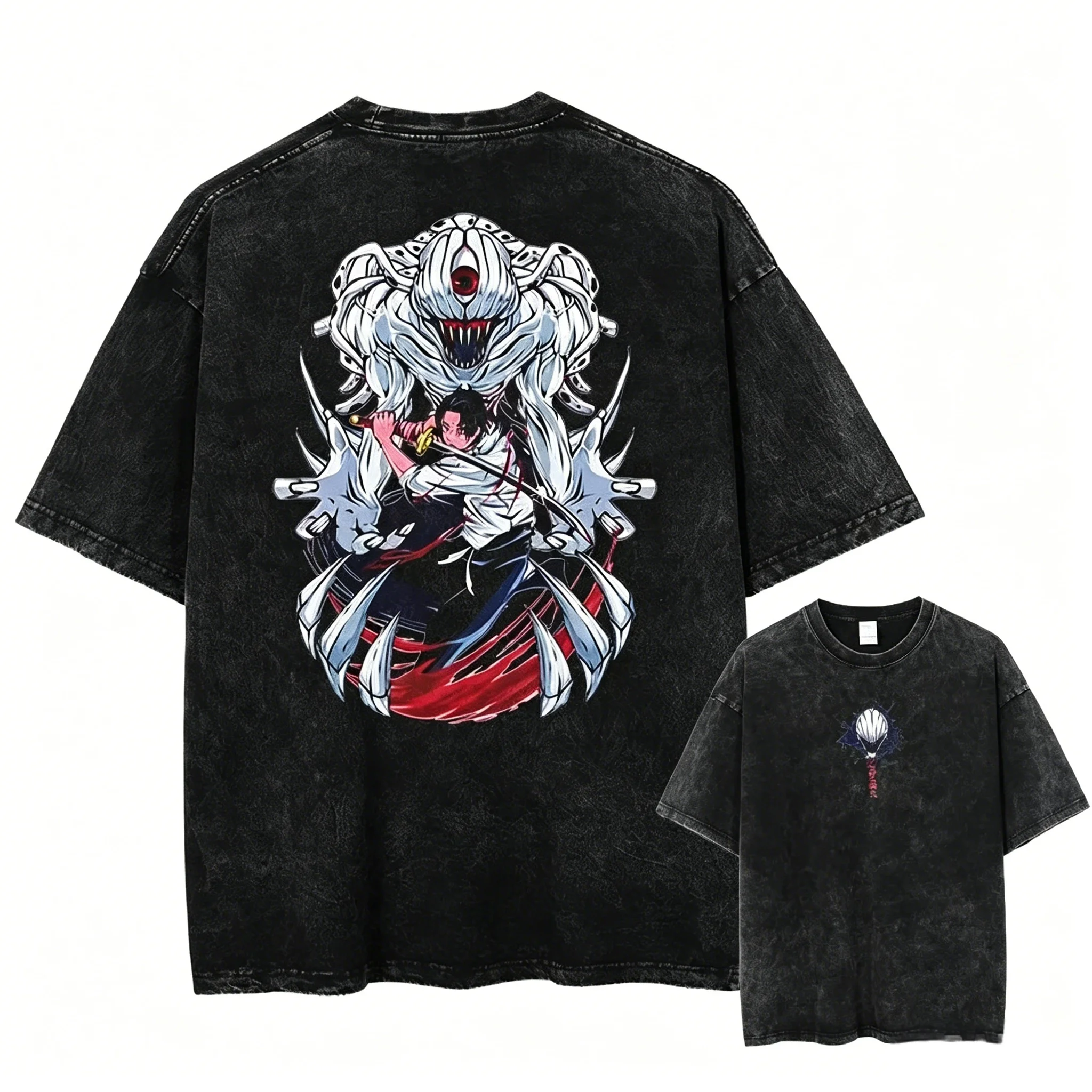 Summer Jujutsu Kaisen Vintage Washed Oversized T Shirt New High Quality 230GSM Yuta Rika Double Sided 100% Cotton Multi Colors
Summer Jujutsu Kaisen Vintage Washed Oversized T Shirt New High Quality 230GSM Yuta Rika Double Sided 100% Cotton Multi Colors