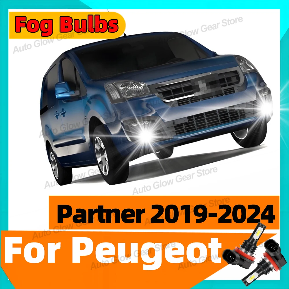 2Pcs Led 6000K CSP 3570 Chips Car Fog Lights Bulbs For Peugeot Partner 2019 2020 2021 2022 2023 2024 Front Fog Lamps Accessories
2Pcs Led 6000K CSP 3570 Chips Car Fog Lights Bulbs For Peugeot Partner 2019 2020 2021 2022 2023 2024 Front Fog Lamps Accessories