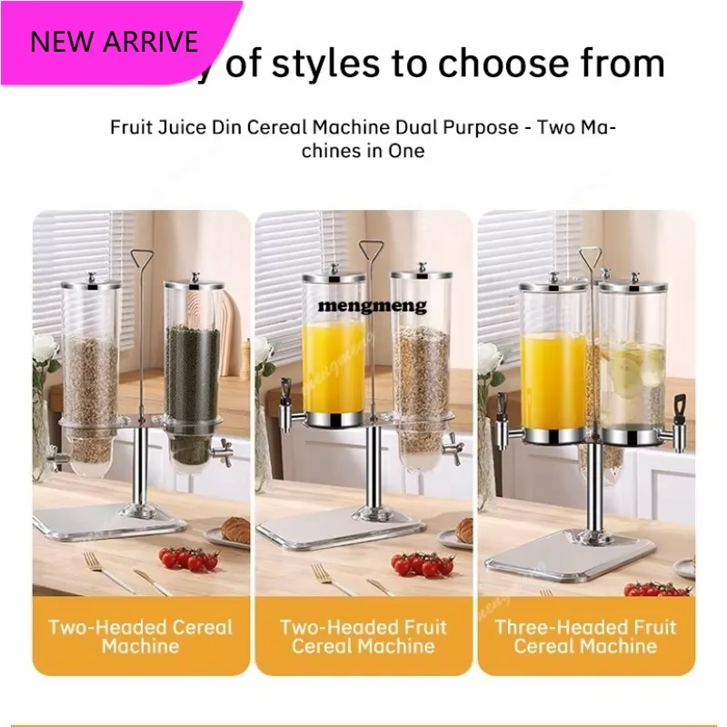 Restaurants And Hotels 3.5L Triple Cereal Food Dispenser Stainless Steel Drink Dispenser Cereal Holder For Party
Restaurants And Hotels 3.5L Triple Cereal Food Dispenser Stainless Steel Drink Dispenser Cereal Holder For Party