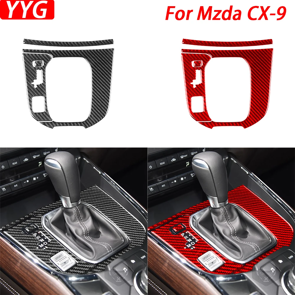 Для Mazda CX9 CX-9 2016-2023 панель управления переключением передач из углеродного волокна, декоративная крышка, аксессуары для украшения интерьера автомобиля, наклейка
Для Mazda CX9 CX-9 2016-2023 панель управления переключением передач из углеродного волокна, декоративная крышка, аксессуары для украшения интерьера автомобиля, наклейка