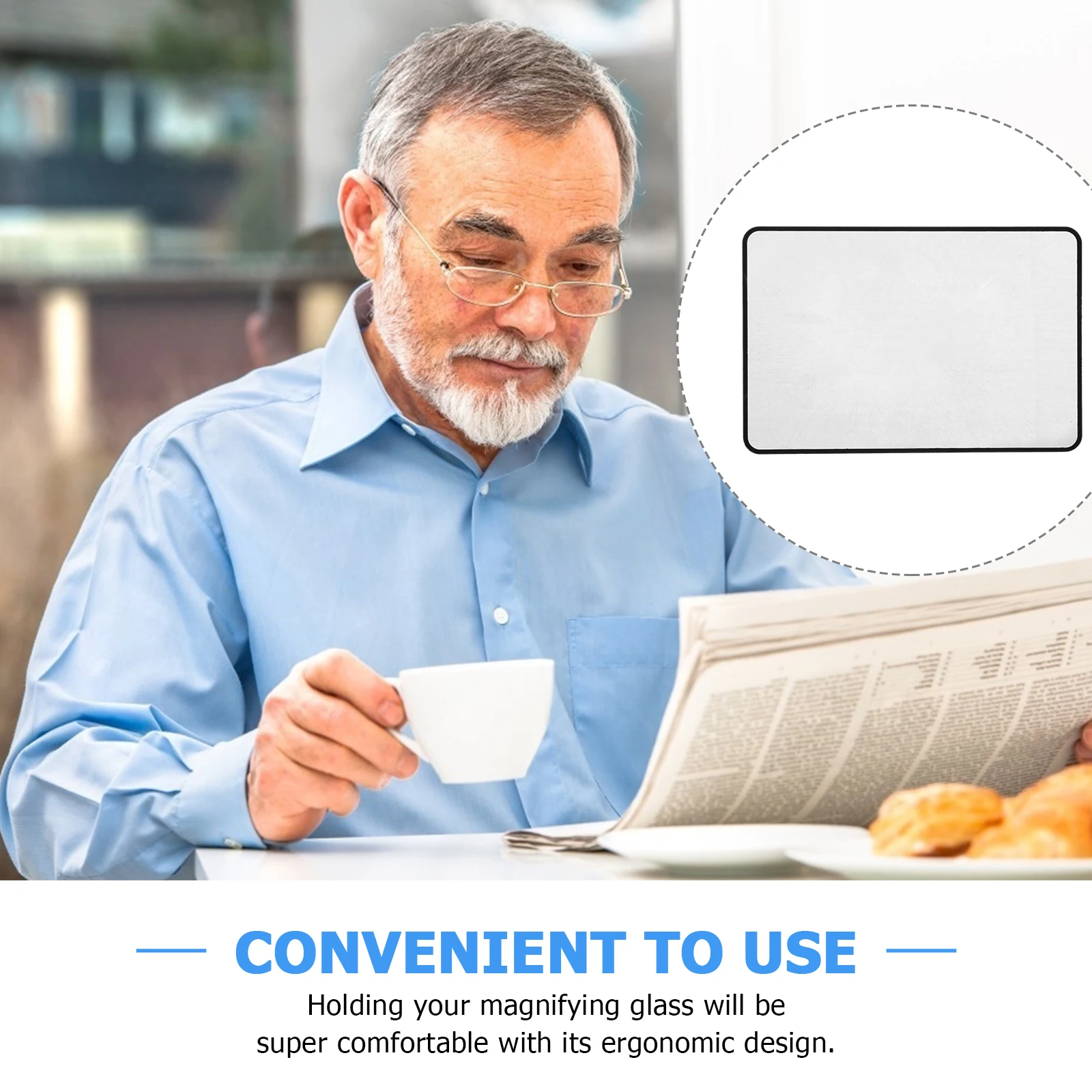 Portable 120x180 PVC Magnifying Bookmark for Reading Books Elderly Use Full Page Transparency Thin Design Fits Pocket 
Portable 120x180 PVC Magnifying Bookmark for Reading Books Elderly Use Full Page Transparency Thin Design Fits Pocket