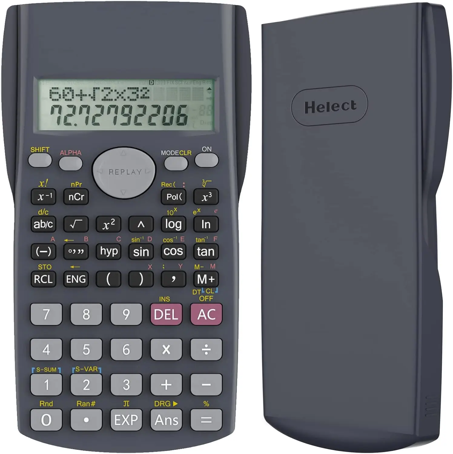 2-Line Engineering Scientific Calculator, 240 Functions, 12-Digit Display, School & Business
2-Line Engineering Scientific Calculator, 240 Functions, 12-Digit Display, School & Business