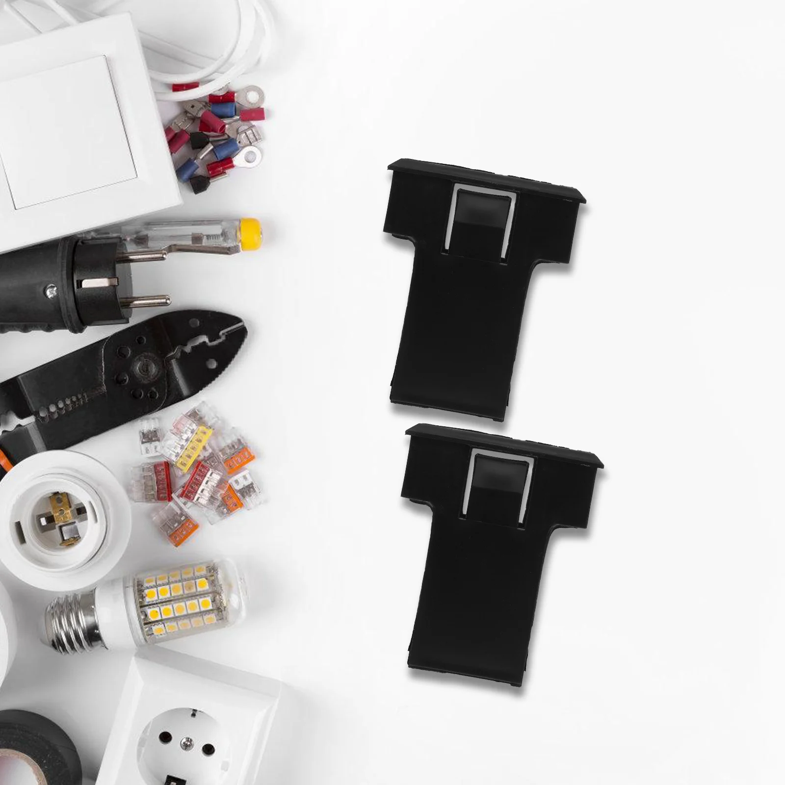 10Pcs Concealed Circuit Breaker Holder Plastic Bracket Air Switch Mounting Frame Reliable for Home Office Commercial Electrical
10Pcs Concealed Circuit Breaker Holder Plastic Bracket Air Switch Mounting Frame Reliable for Home Office Commercial Electrical