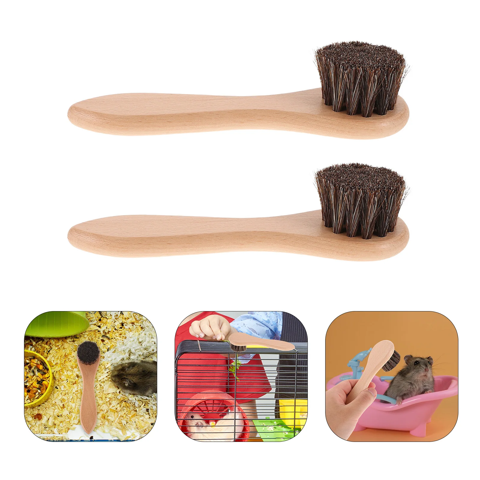 2 PCS Pet Bath Brush Puppy Massaging Tool for Pets Reptile Cage Cleaner Wooden Bunny Grooming Small Animal
2 PCS Pet Bath Brush Puppy Massaging Tool for Pets Reptile Cage Cleaner Wooden Bunny Grooming Small Animal