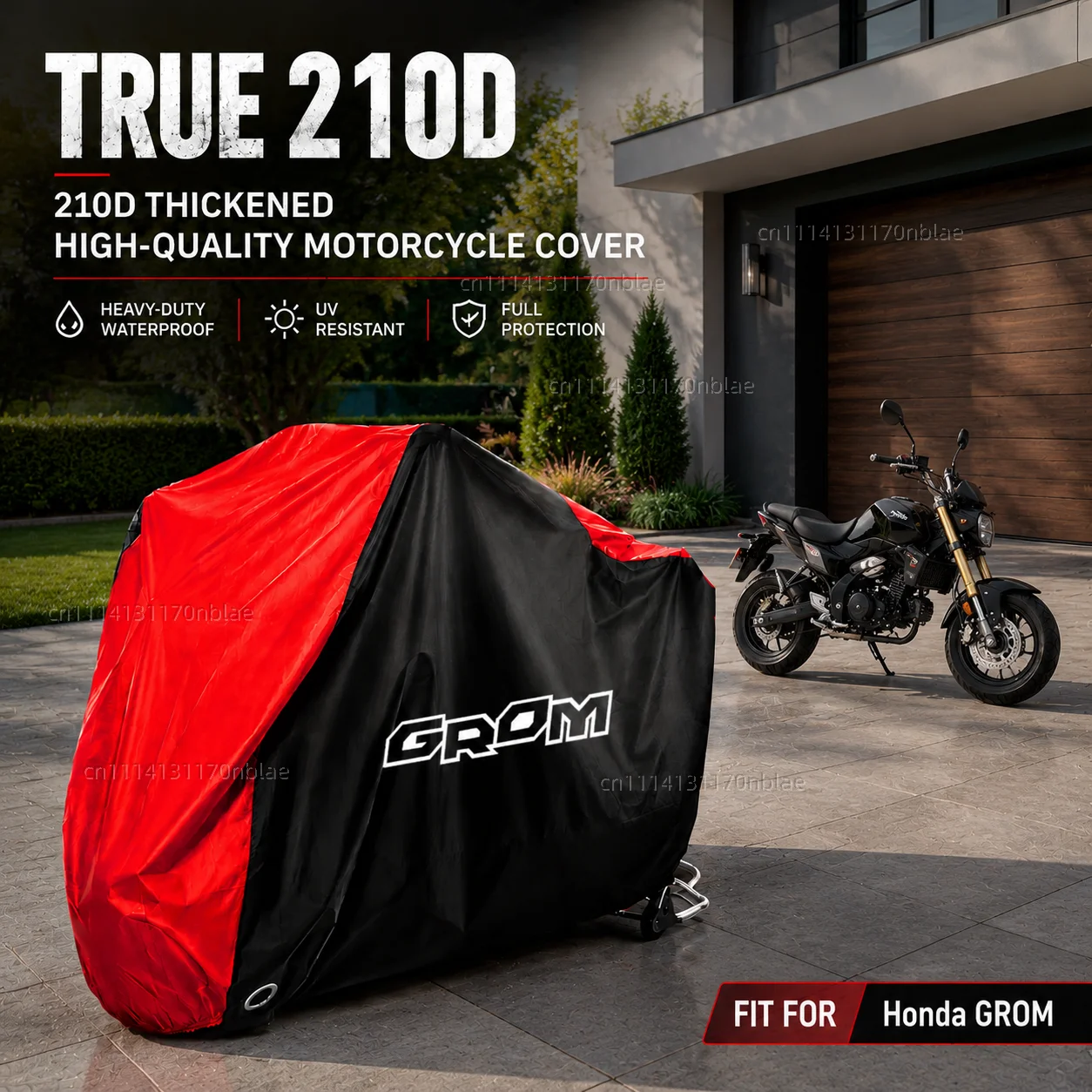 For Honda GROM MSX125 MSX 125 GROM SP 2014-2024 2025 210D Motorcycle Cover Waterproof Dustproof UV Moto Rain Cover
For Honda GROM MSX125 MSX 125 GROM SP 2014-2024 2025 210D Motorcycle Cover Waterproof Dustproof UV Moto Rain Cover