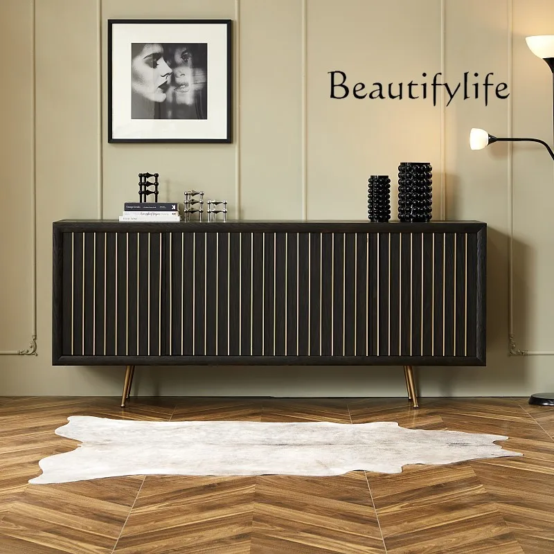 Nordic Mild Luxury Retro Creative Solid Wood Dining Side Tea Cabinet Designer Mid-Ancient Style Wine Cabinet
Nordic Mild Luxury Retro Creative Solid Wood Dining Side Tea Cabinet Designer Mid-Ancient Style Wine Cabinet