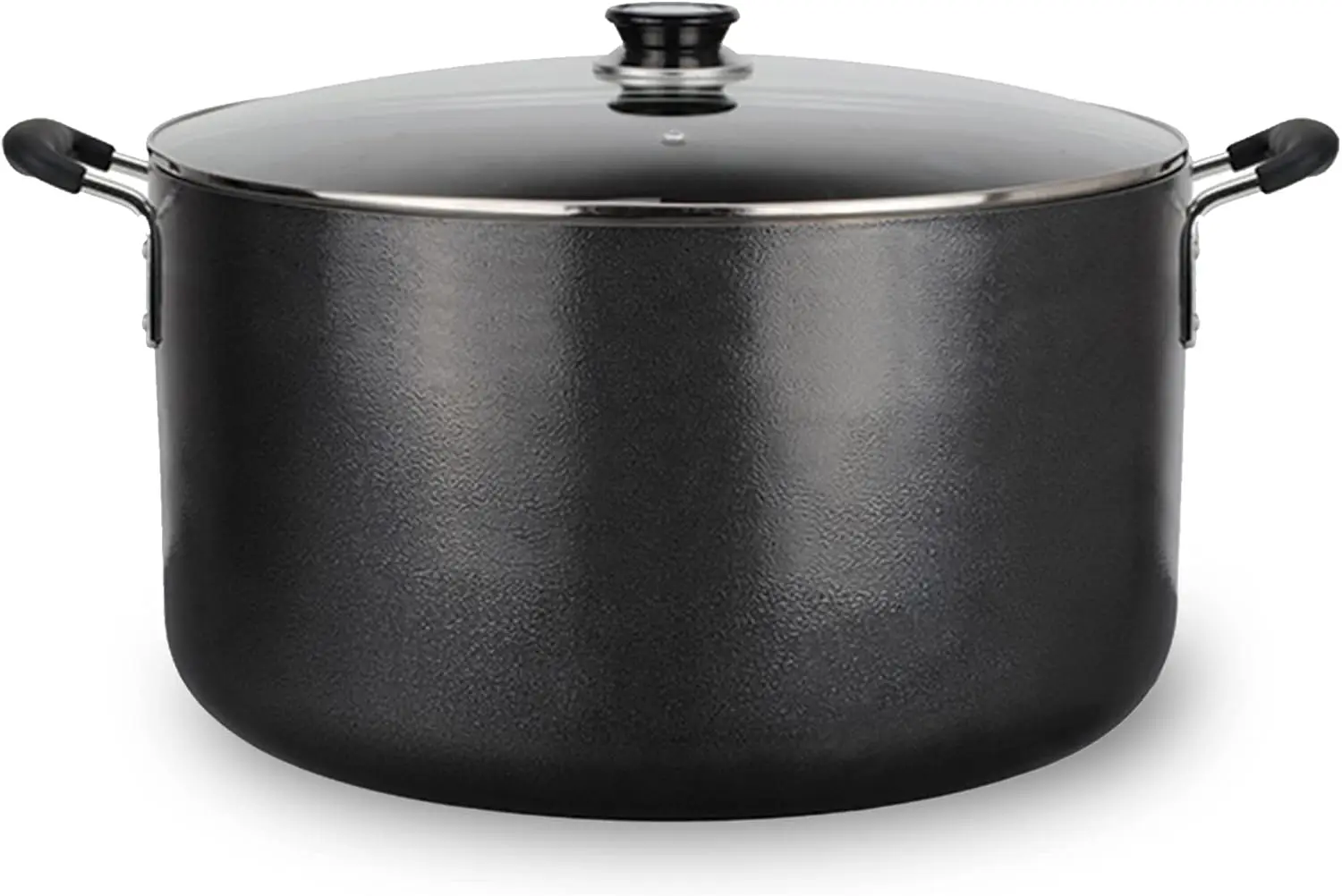 35 Quart Non-stick Stock Pot with Tempered Glass Lid and Carrying Handles, Multi-Purpose Cookware Aluminum Dutch
35 Quart Non-stick Stock Pot with Tempered Glass Lid and Carrying Handles, Multi-Purpose Cookware Aluminum Dutch