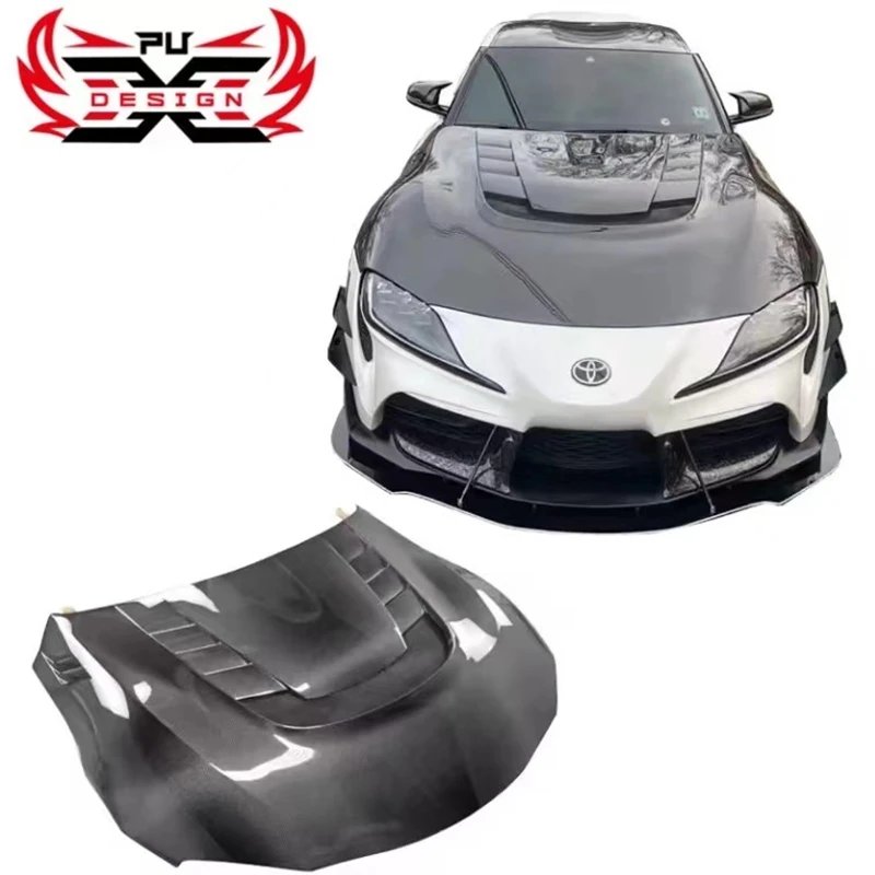 V Style Hood Carbon Fiber For Toyota Gr Supra A90 A91 Mk5 Bonnet Hood Front Engine Valve Cover Auto Parts
V Style Hood Carbon Fiber For Toyota Gr Supra A90 A91 Mk5 Bonnet Hood Front Engine Valve Cover Auto Parts