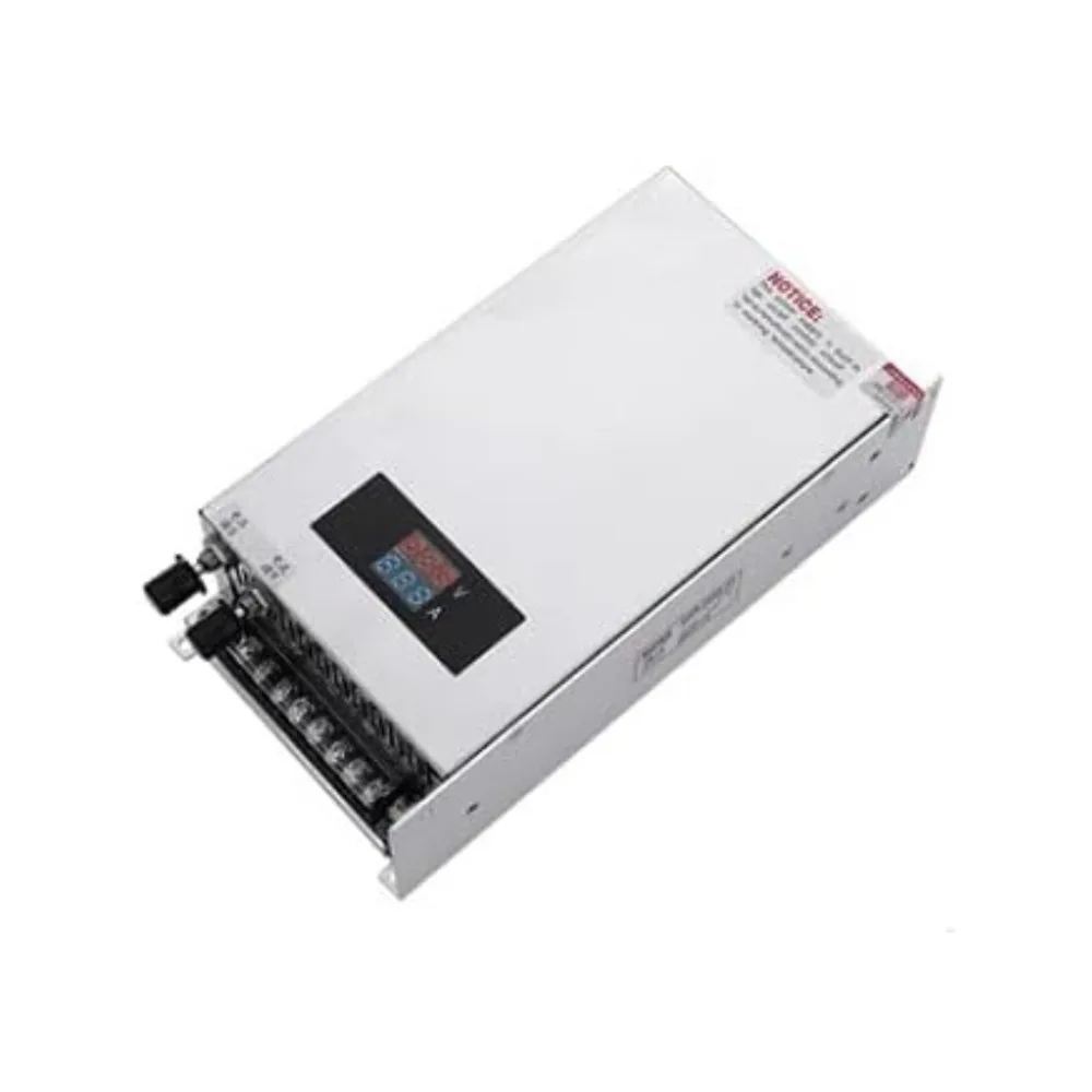 1000W Adjustable Switch Power Supply AC110V Input - DC 0-48V/0-20A LED Digital Display, Polished Iron Shell, Multi-Protection
1000W Adjustable Switch Power Supply AC110V Input - DC 0-48V/0-20A LED Digital Display, Polished Iron Shell, Multi-Protection
