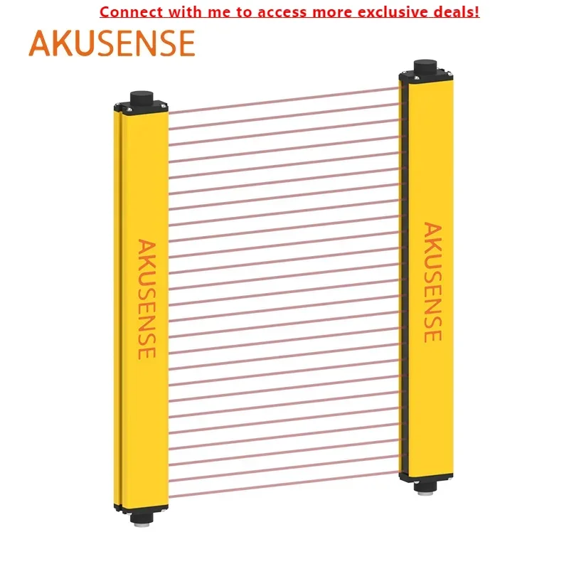 Infrared Safety Light Curtain Sensor With Split Indication Function Sensor Detect Any Opaque Objects
Infrared Safety Light Curtain Sensor With Split Indication Function Sensor Detect Any Opaque Objects