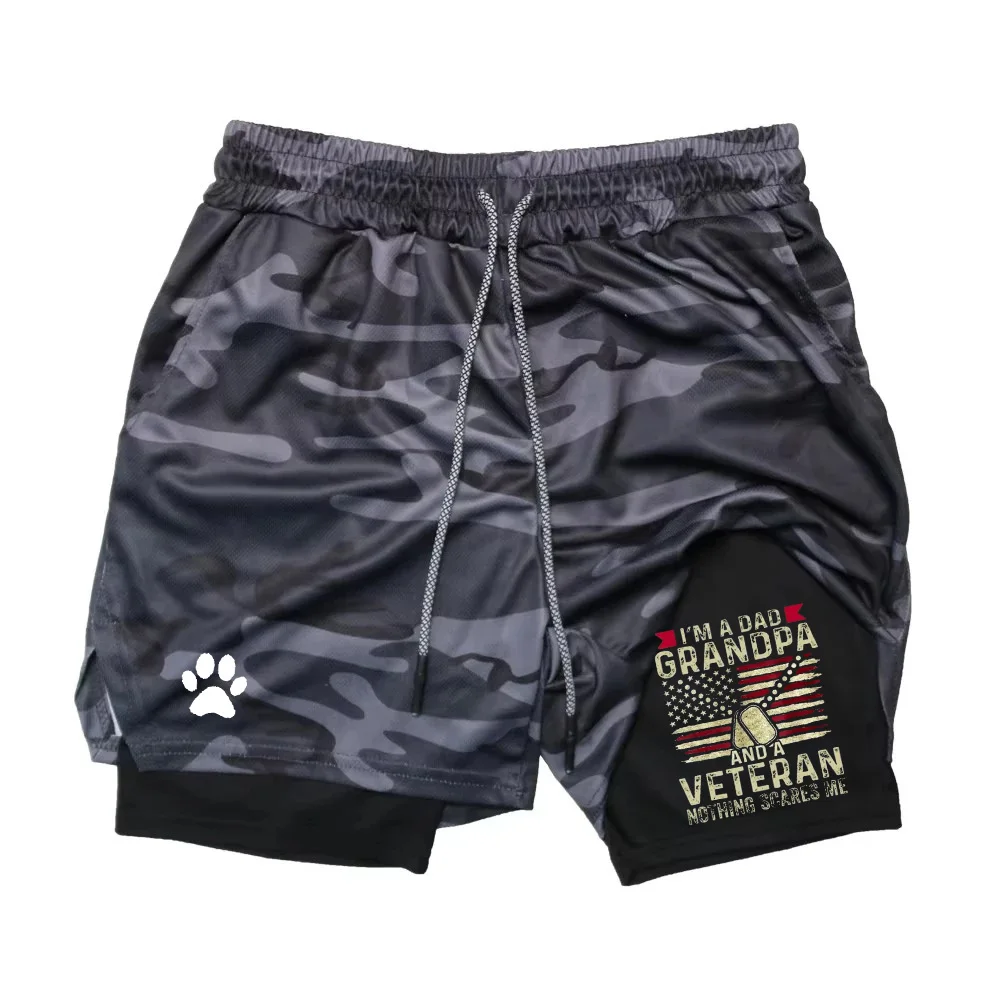 Summer 2-in-1 men's printed shorts with phone pocket, towel bag, gym workout and running
Summer 2-in-1 men's printed shorts with phone pocket, towel bag, gym workout and running