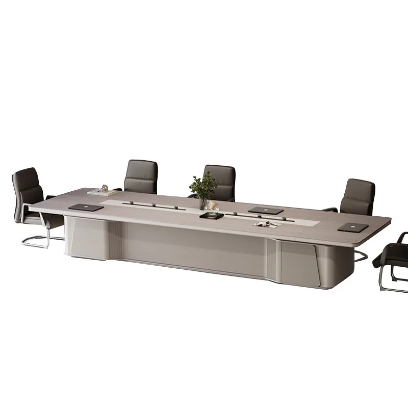 Simple and modern large long table commercial business negotiation rectangular conference table and chair combination
Simple and modern large long table commercial business negotiation rectangular conference table and chair combination