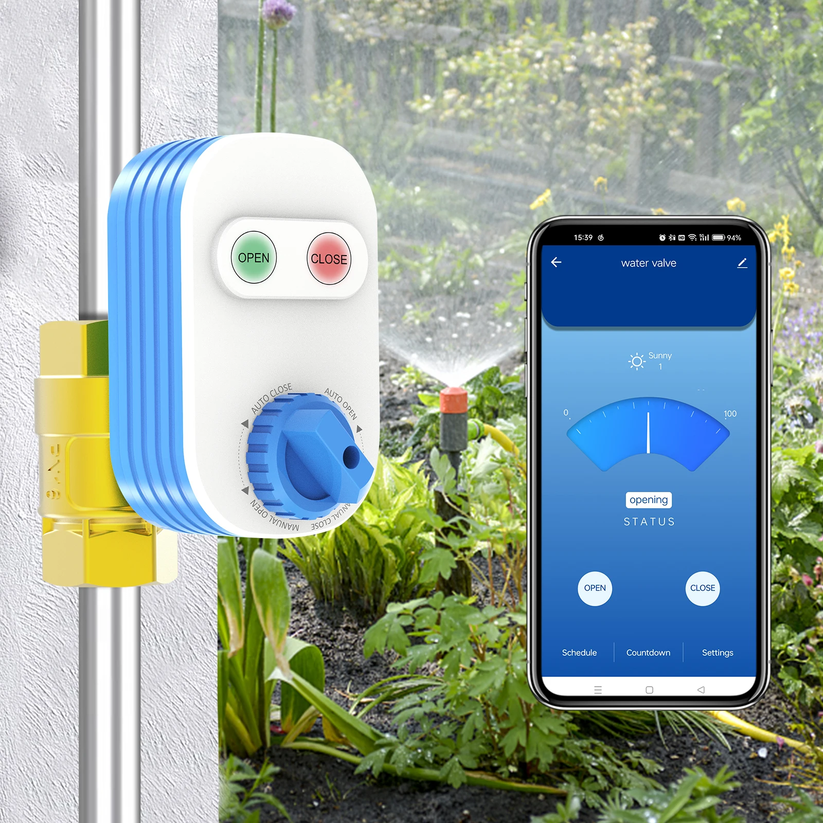 Tuya control Wifi Smart Emergency Manual Control Water Timer Touch Control Smart Water Valve
Tuya control Wifi Smart Emergency Manual Control Water Timer Touch Control Smart Water Valve